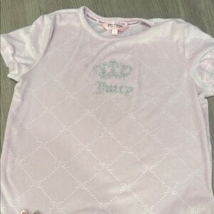 Juicy Couture Kids Pink Crown T-Shirt